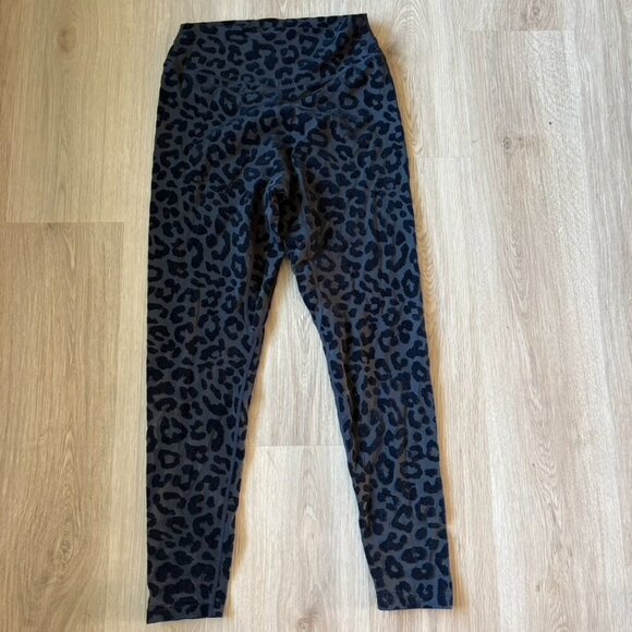 Balance Athletica, leopard leggings Embossed black Size M - Picture 1 of 8